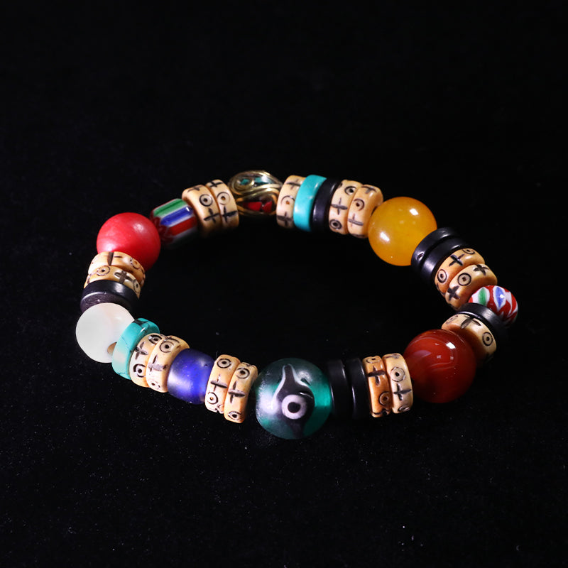 Wealth Energy Tibetan Treasures Bracelet