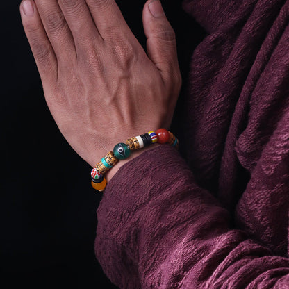 Wealth Energy Tibetan Treasures Bracelet