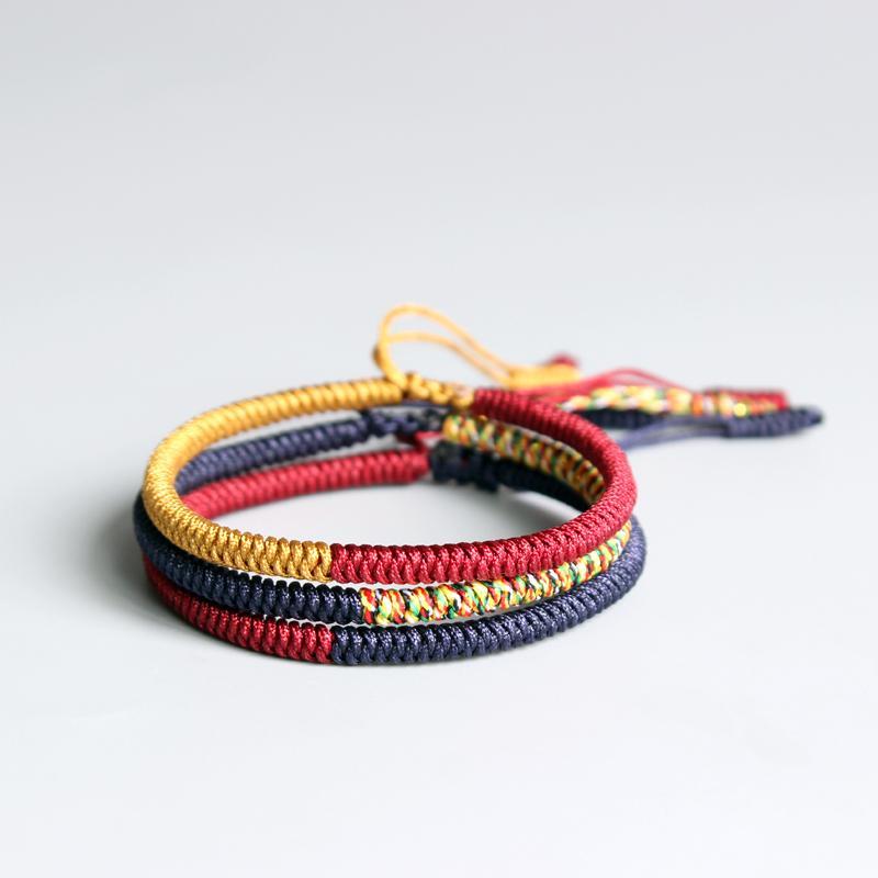 Tibetan Handmade Knot Bracelets - Freedom from Suffering