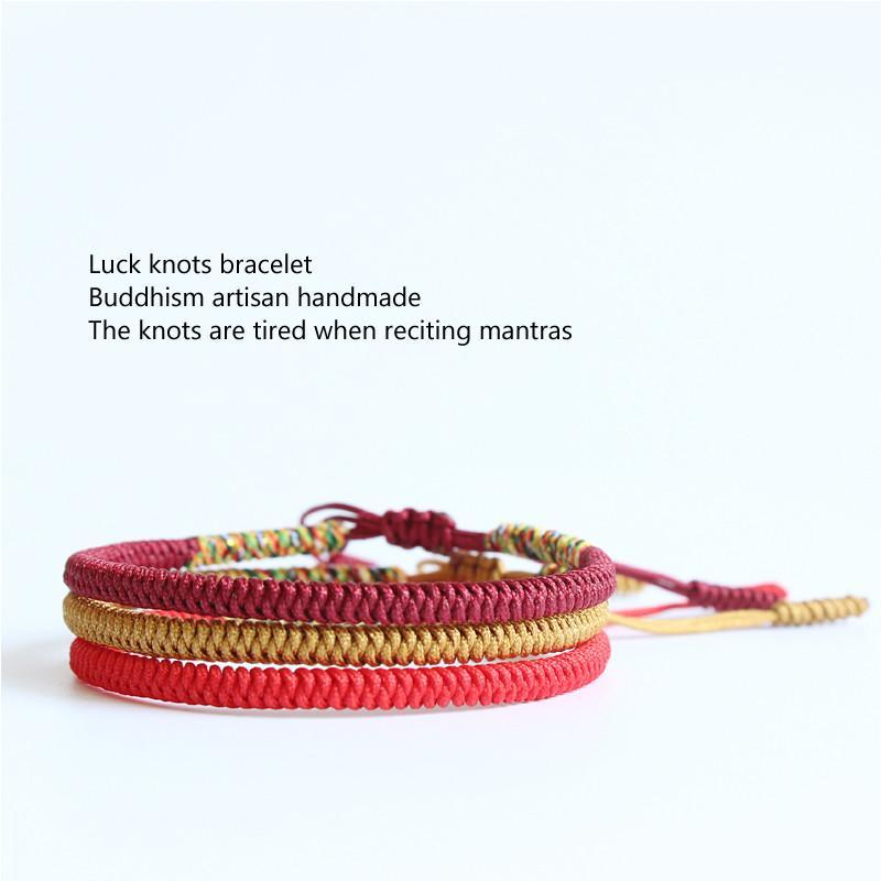 Tibetan Handmade Knot Bracelets - For Security