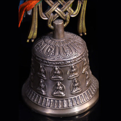 Vajra Bell Ghanta Vajra Dorje Bronze Tibetan Ritual