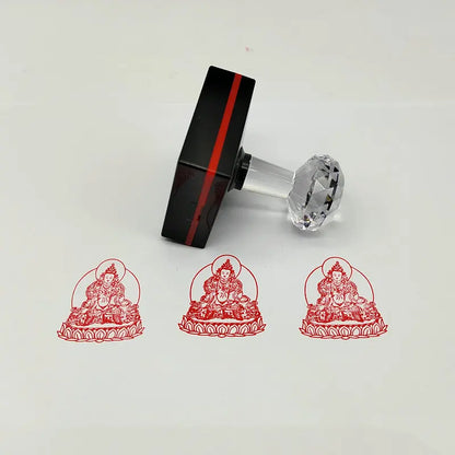 Vajra Sakyamuni seal, Tibetan Vajra hand, Bodhisattva mahatha seal, automatic oil discharge, photosensitive seal