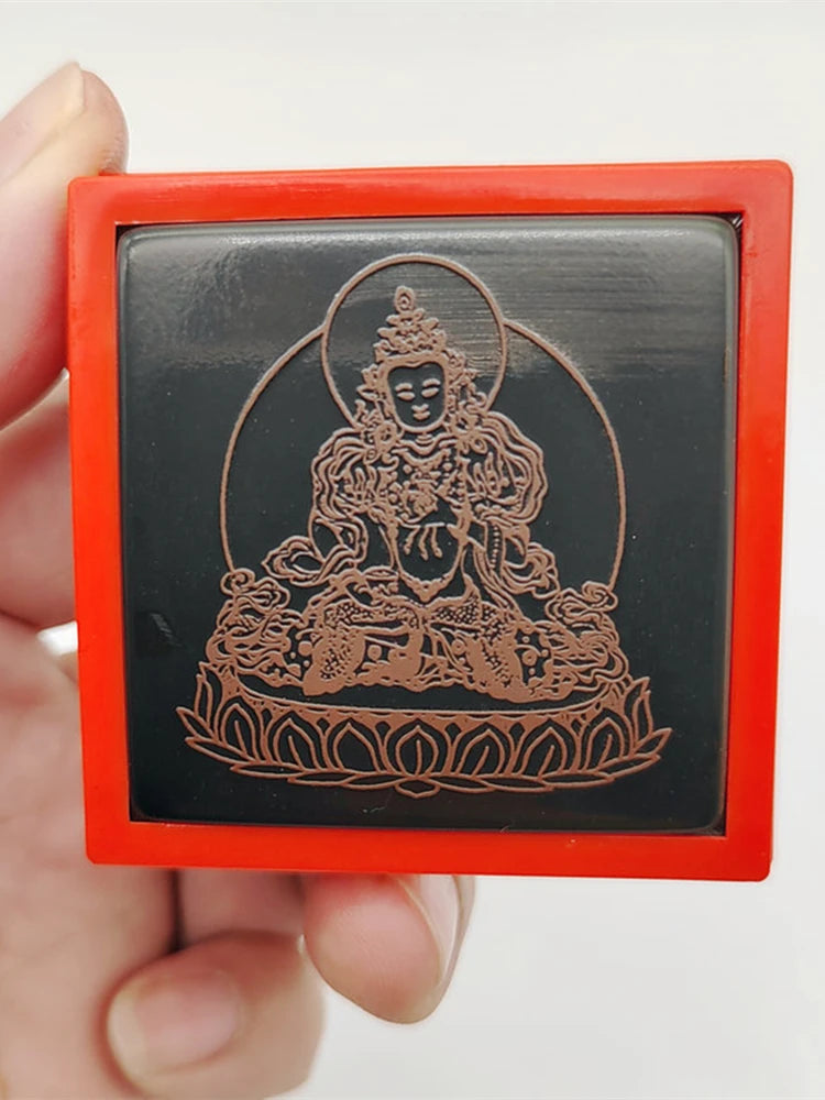 Vajra Sakyamuni seal, Tibetan Vajra hand, Bodhisattva mahatha seal, automatic oil discharge, photosensitive seal