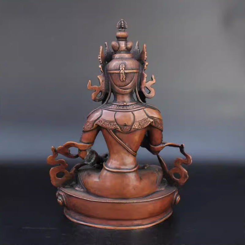 Vajrapani Strength Bronze Tibetan Buddha Statue