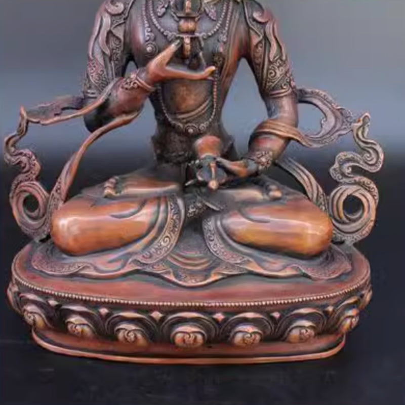 Vajrapani Strength Bronze Tibetan Buddha Statue