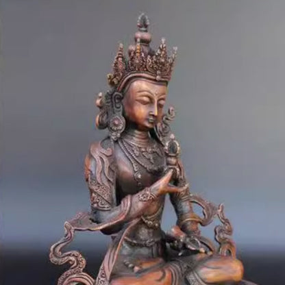 Vajrapani Strength Bronze Tibetan Buddha Statue