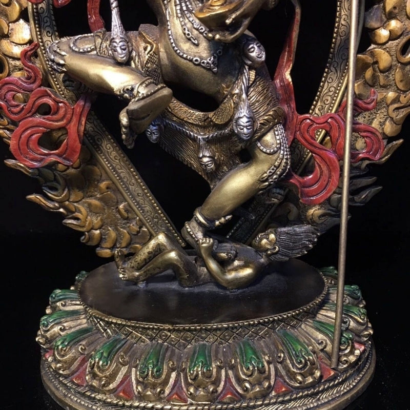 Vajravārāhī WEALTH Tibetan Statue for Eliminating Poverty