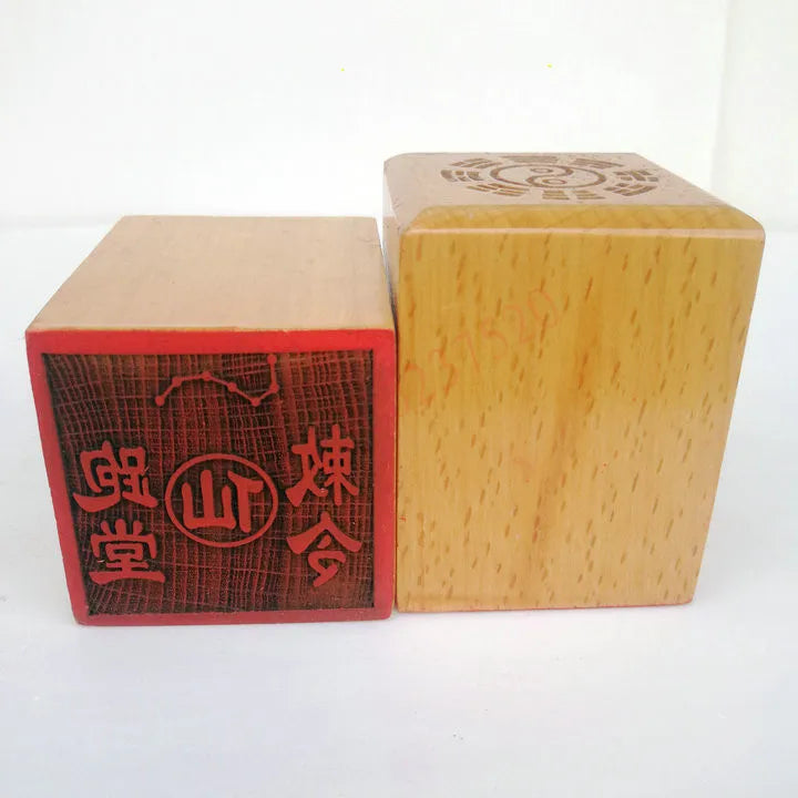 Xianjia Seven Star seal, Taoist products, 5cm single-sided seal, paotang imperial edict handicraft