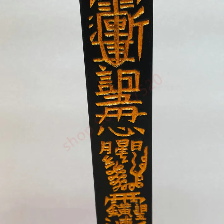 Zhengyi Dao, Taoist magic tools, Taoist articles, hit ghost stick, Tianpeng ruler, two sets including base