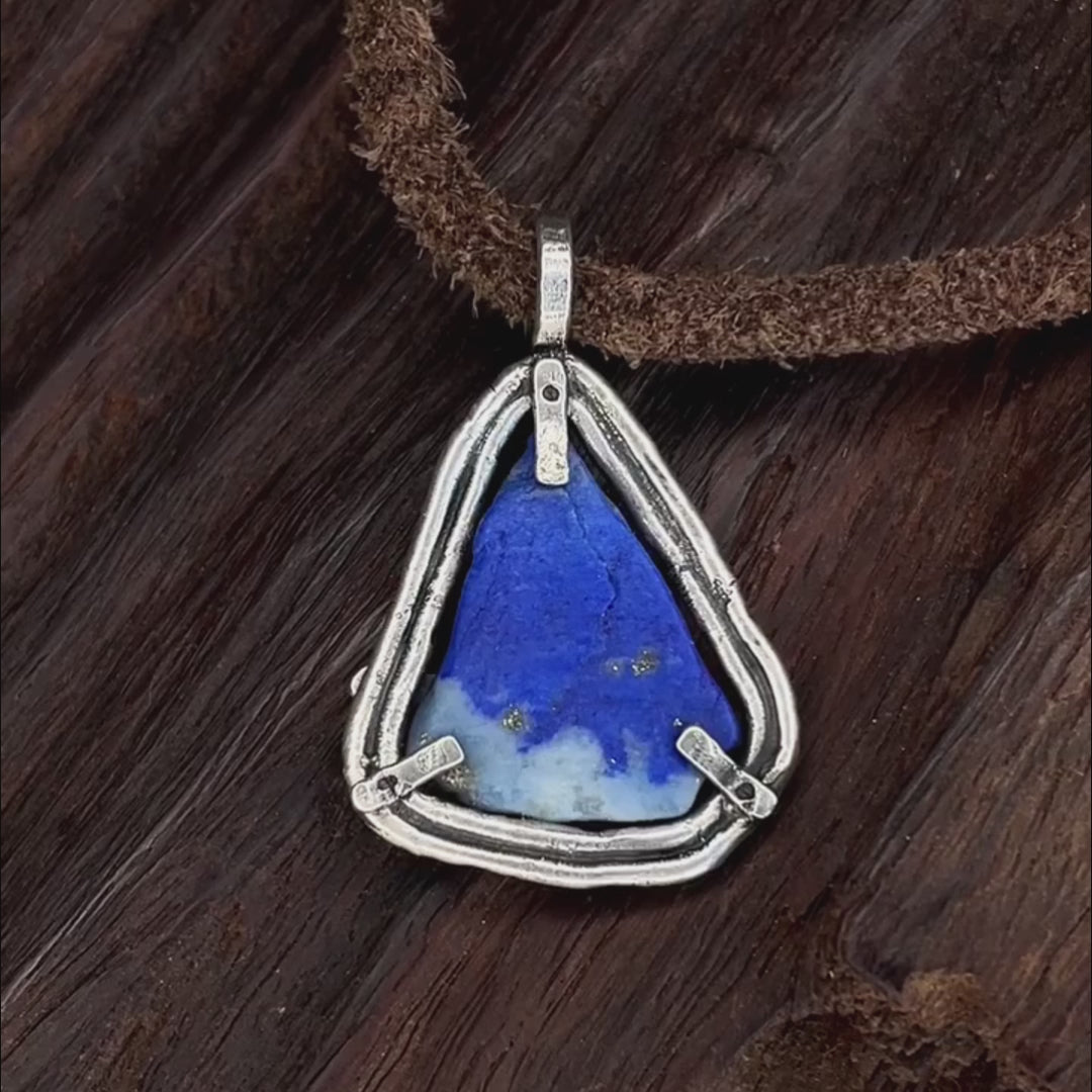 Dependable Wealth Trust Lapis Lazuli Pendant