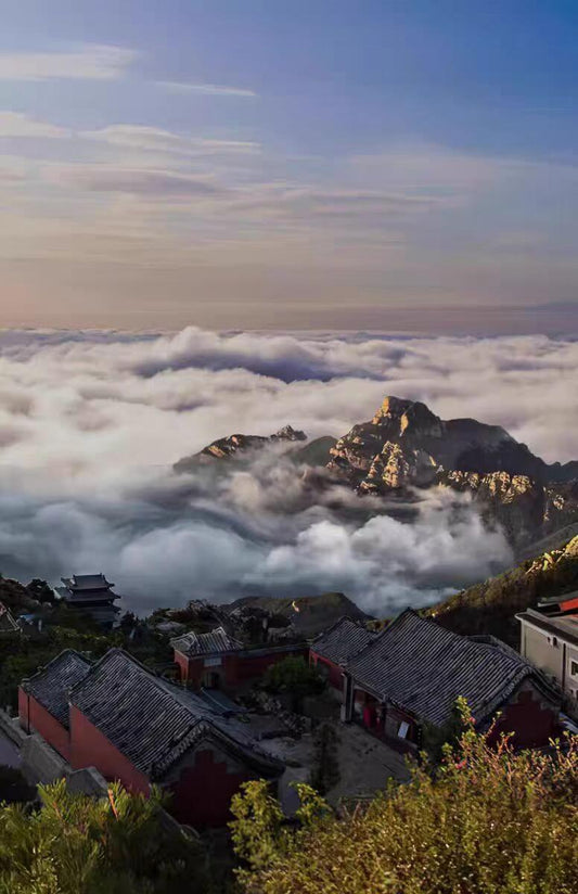 "Channeling Sacred Energy: Mount Tai Prayer and Custom Amulet Service"